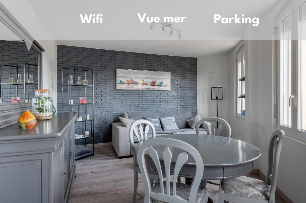 Appartement Pres Du Port Centre Et Plage - Vue Mer Courseulles-sur-Mer Eksteriør bilde